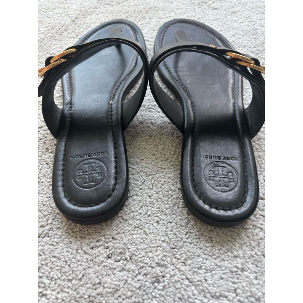 EUC Tory Burch Marsden Flat Sandal, 7.5, $225 - Picture 6 of 7